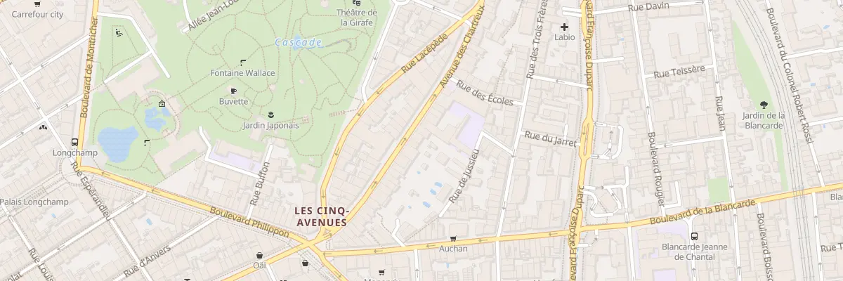 Plan du 40 Av des Chartreux à Marseille 4e Arrondissement