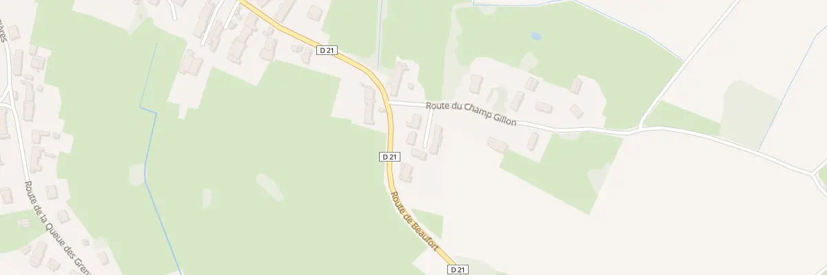 Plan du 17 Imp du Champ Gillon à Flacey-en-Bresse