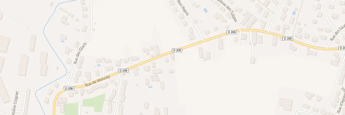 Plan du 13 Rue de Moissey à Auxonne
