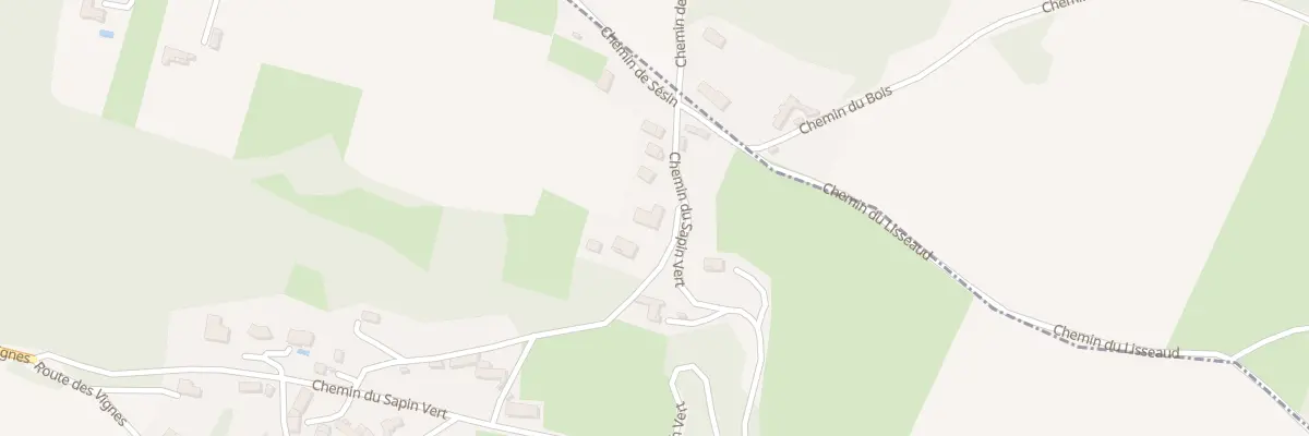 Plan du 925 Che du Sapin Vert à Saint-Chef