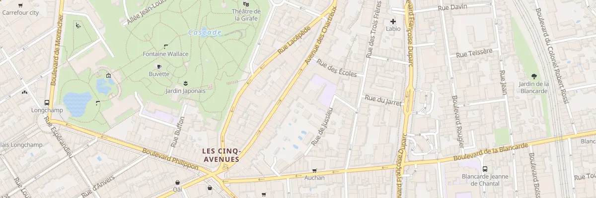 Plan du 42 Av des Chartreux à Marseille 4e Arrondissement