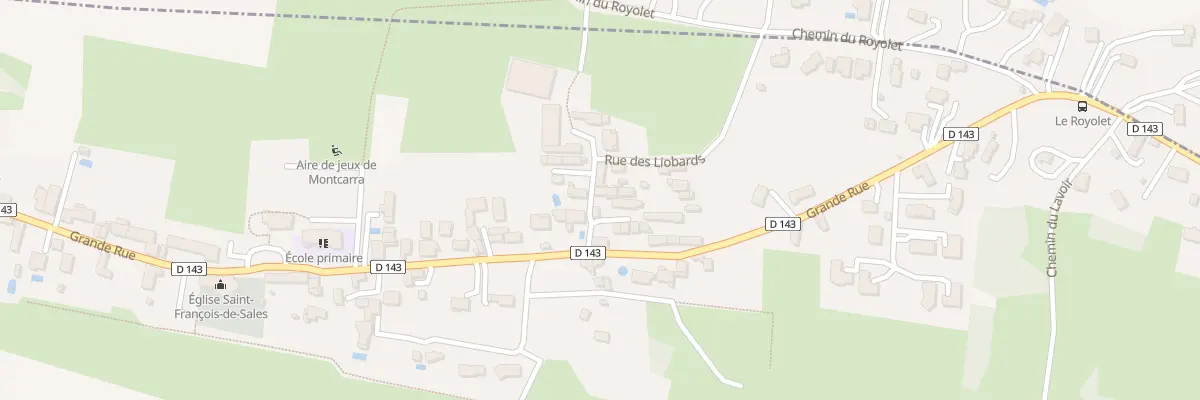 Plan du 40 Rue des Liobards à Saint-Chef