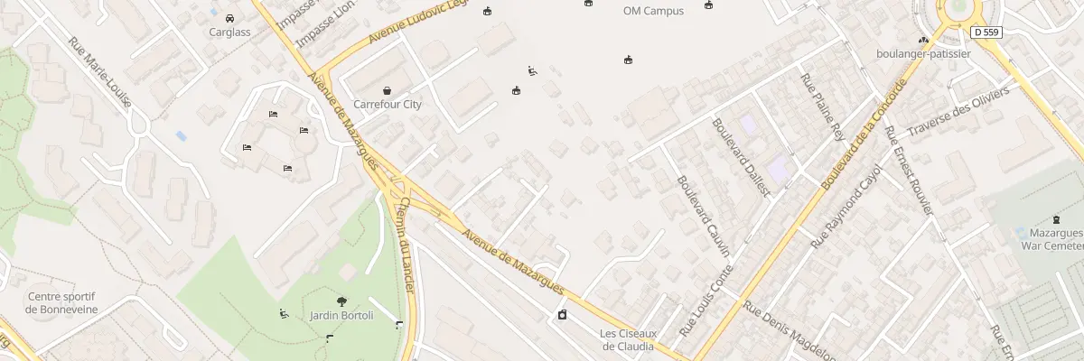 Plan du 27 Imp du Meunier à Marseille 9e Arrondissement