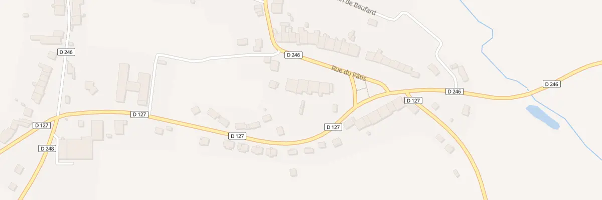 Plan du 12 Rue du Patis à Dampierre