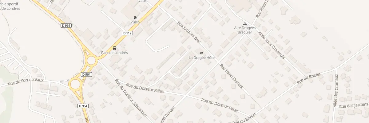 Plan du 5 Rue Docteur Raymond Francois à Verdun