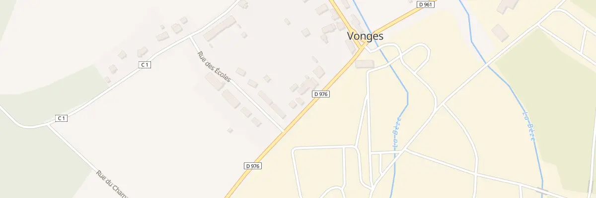 Plan du 4 Rue de Lamarche à Vonges