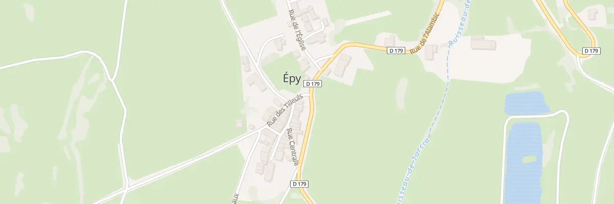Plan du 1 Rue Centrale à Val-d’Épy