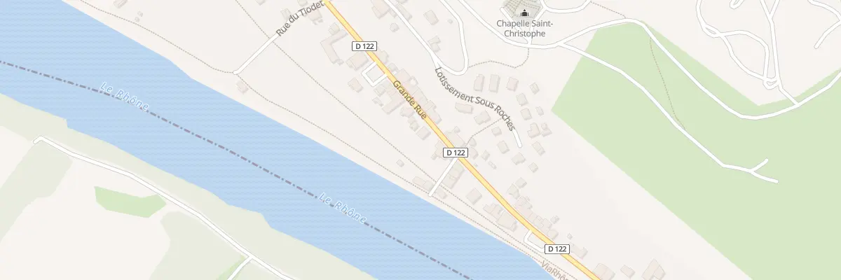 Plan du 39 Gr Grande Rue à Sault-Brénaz