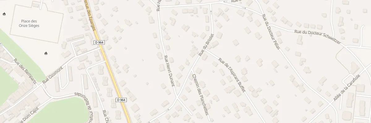 Plan du 7 Rue du Briolet à Verdun