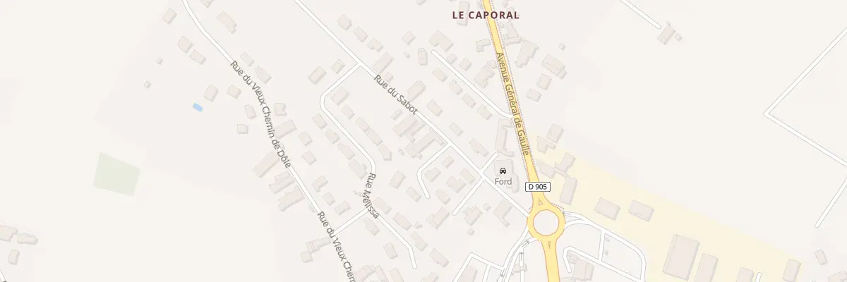 Plan du 41 Rue du Sabot à Auxonne