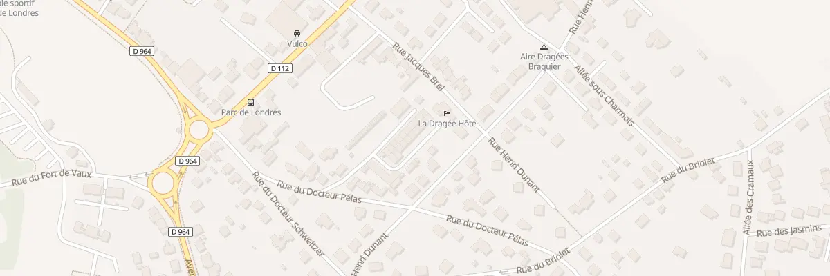 Plan du 15 Rue Docteur Raymond Francois à Verdun