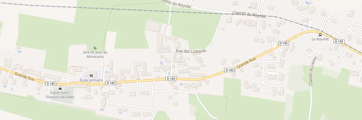 Plan du 31 Imp des Liobards à Montcarra