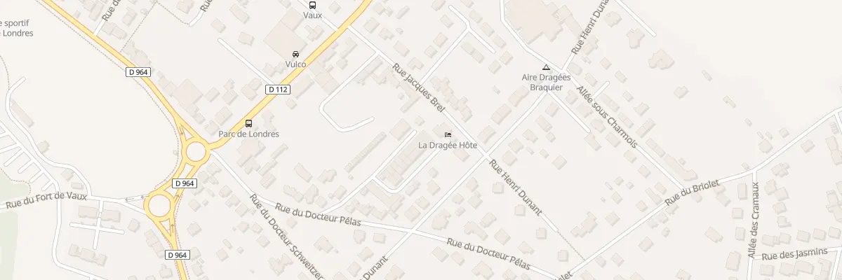 Plan du 2 Rue Docteur Raymond Francois à Verdun
