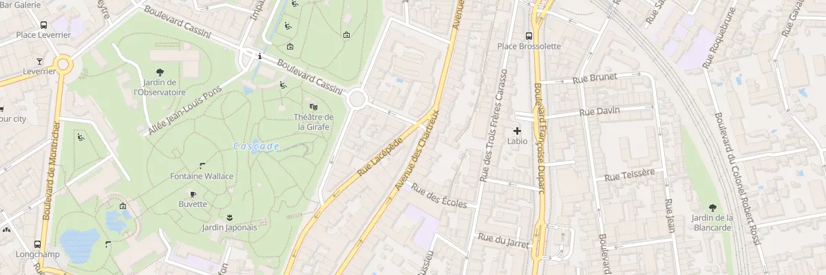 Plan du 61 Av des Chartreux à Marseille 4e Arrondissement