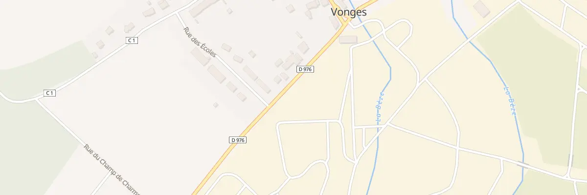 Plan du 3 Rue de Lamarche à Vonges