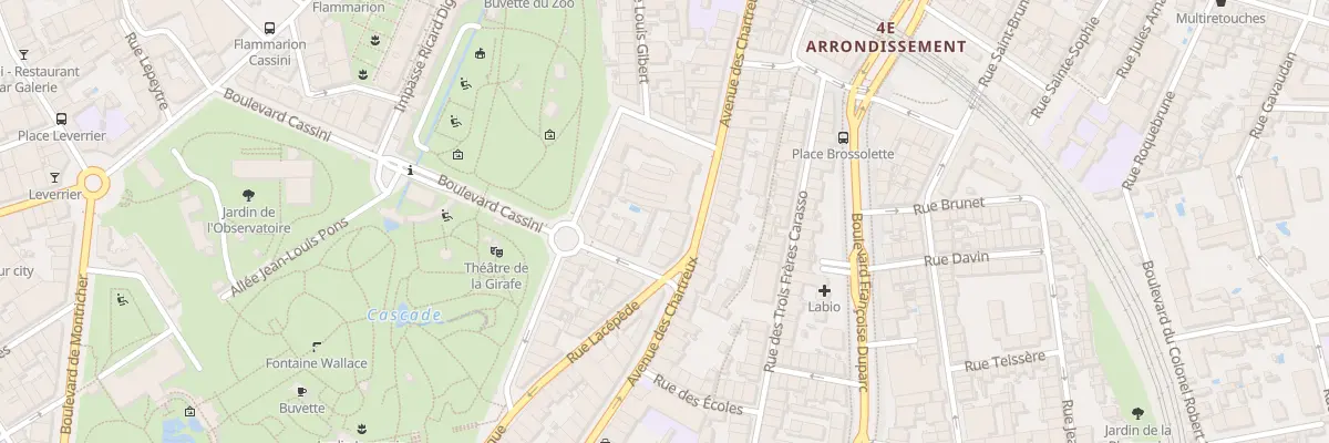 Plan du 67 Av des Chartreux à Marseille 4e Arrondissement