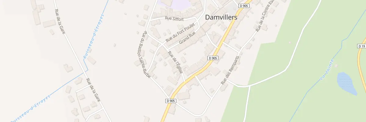 Plan du 1 Rue de l’Eglise à Damvillers