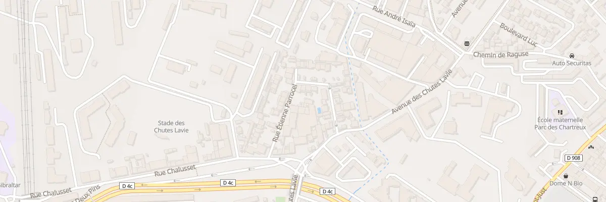 Plan du 20 Rue etienne parrocel à Marseille 13e Arrondissement