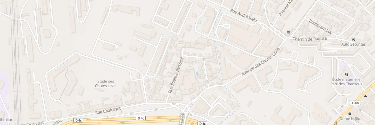 Plan du 24 Rue etienne parrocel à Marseille 13e Arrondissement