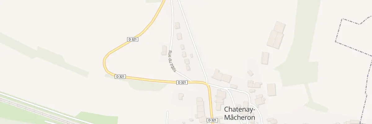 Plan du 4 Rue du Patis à Chatenay-Mâcheron