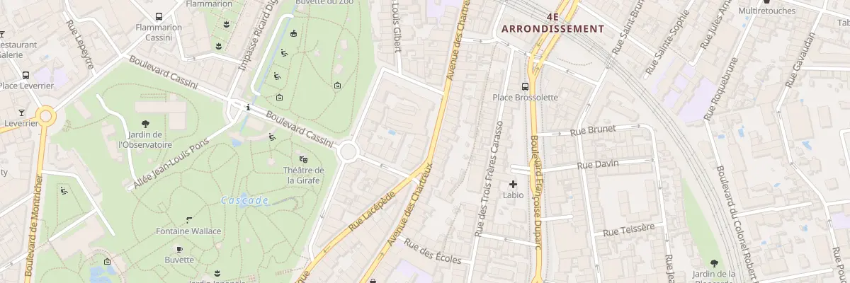 Plan du 69 Av des Chartreux à Marseille 4e Arrondissement
