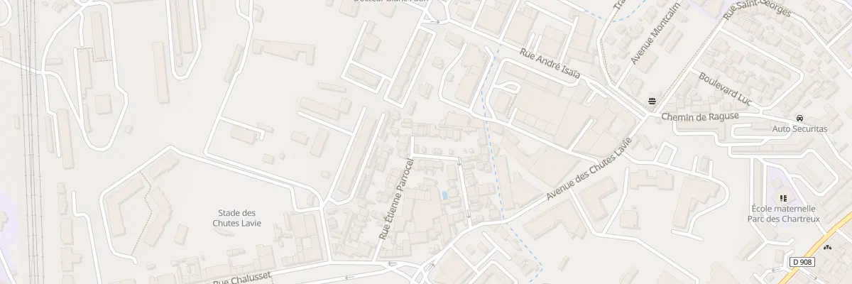 Plan du 33 Rue etienne parrocel à Marseille 13e Arrondissement