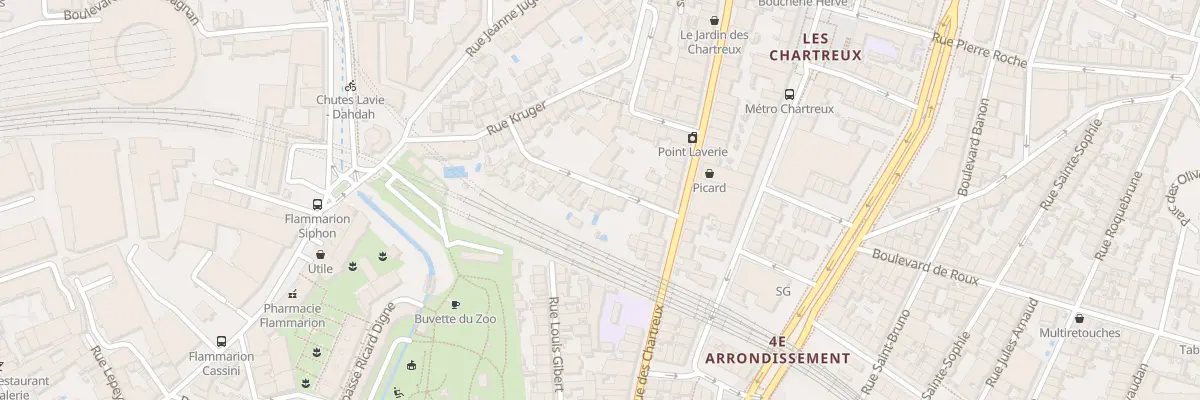 Plan du 1A Rue Clinique à Marseille 4e Arrondissement