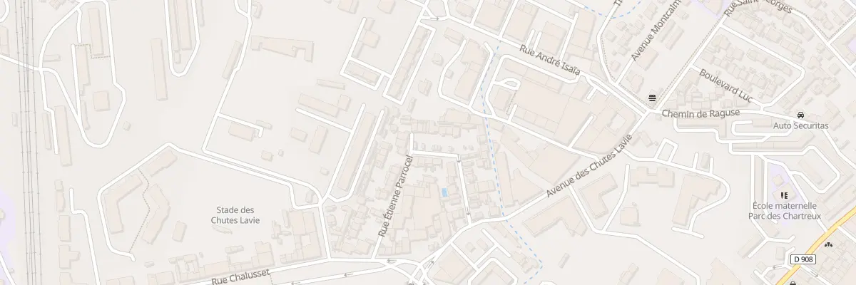 Plan du 35 Rue etienne parrocel à Marseille 13e Arrondissement