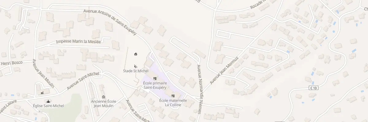 Plan de Av Normandie Niemen à Apt