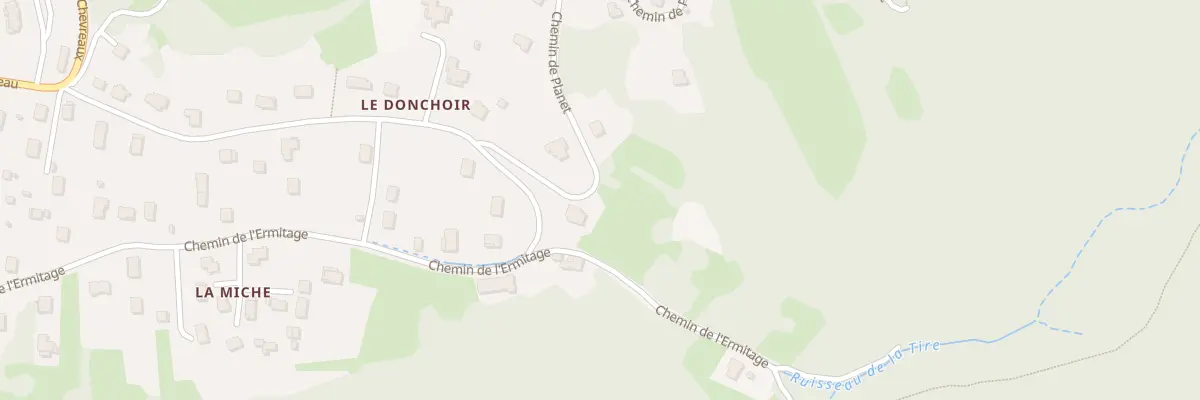 Plan du 29 Rue du Donchoir à Cuiseaux