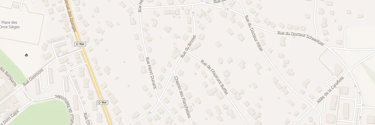Plan du 10 Rue du Briolet à Verdun