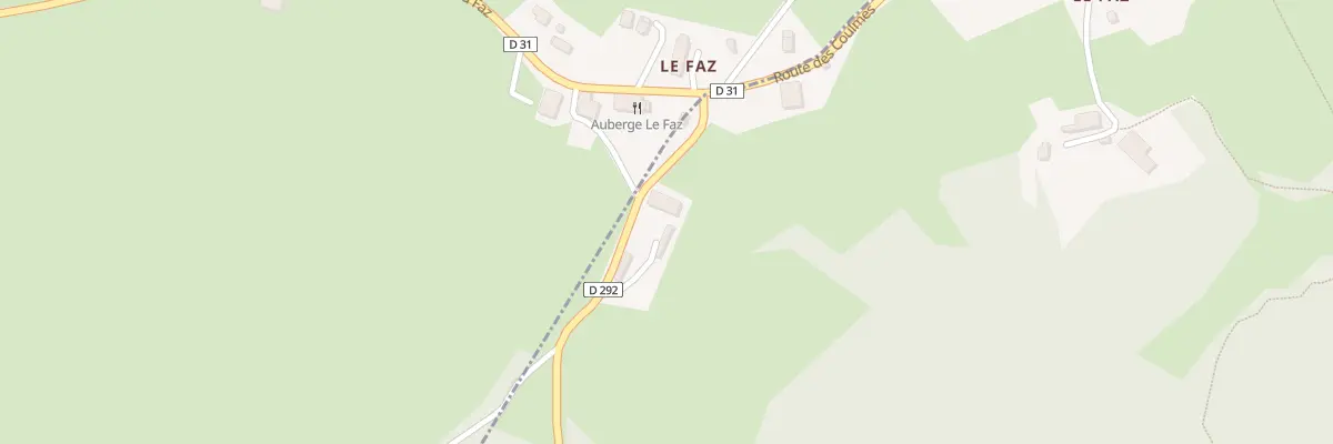 Plan du 5008 Mas du Faz à Presles