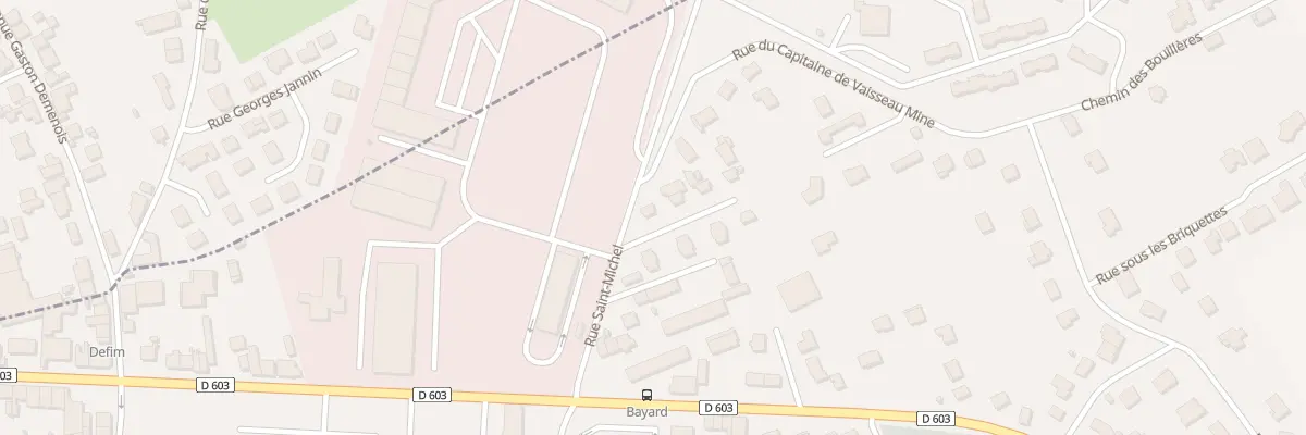 Plan du 1 Rue Blanches Plumes à Verdun