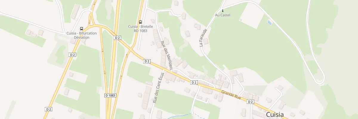 Plan du 4 Rue de la Mairie à Cuisia