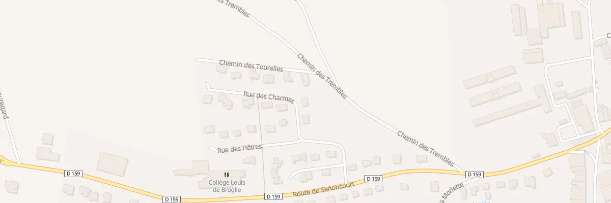 Plan du 4 Les Charmes à Ancemont