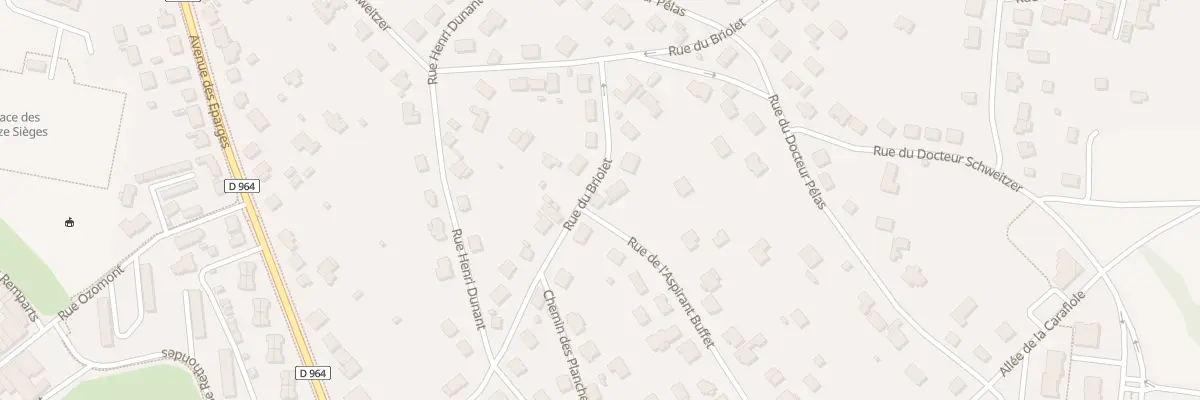 Plan du 12 Rue du Briolet à Verdun
