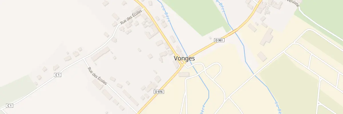 Plan du 3 Rte de Dijon à Vonges