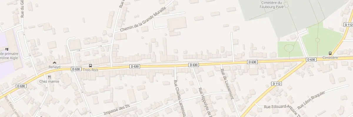 Plan du 61 Av du Marechal Joffre à Verdun