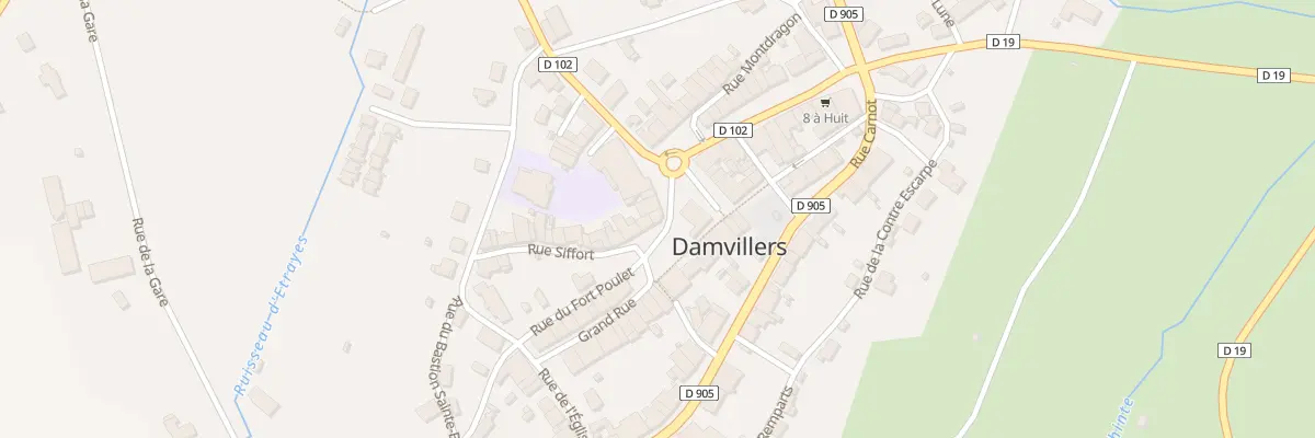 Plan du 6 Pl Liégeois à Damvillers
