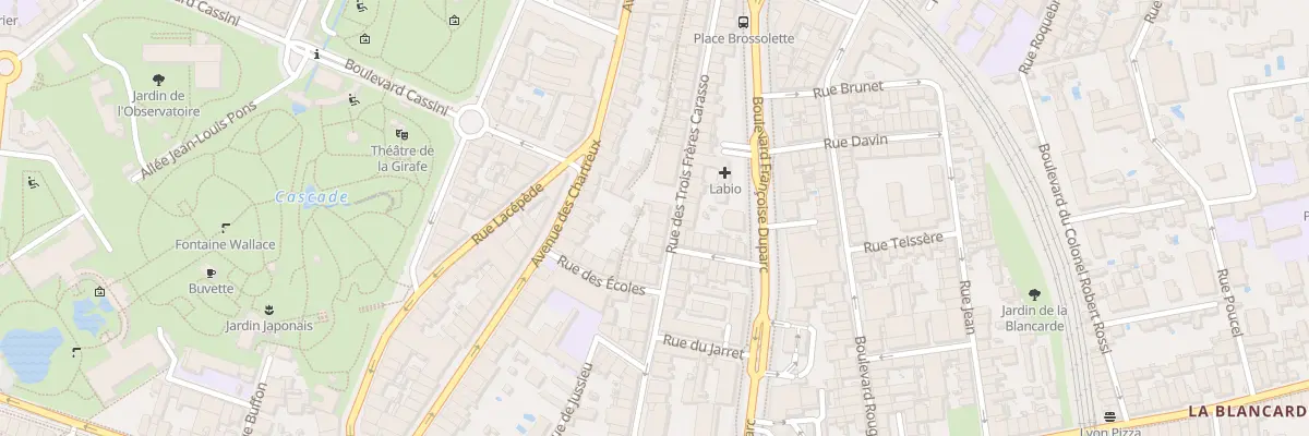 Plan du 41 Rue Trois Freres Carasso à Marseille 4e Arrondissement