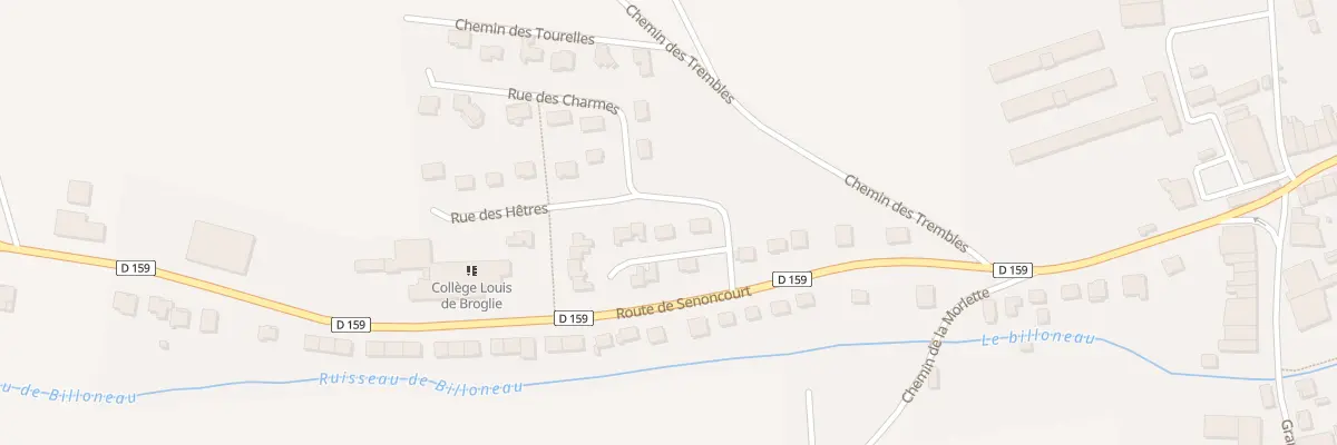 Plan du 4 Imp des Tourelles à Ancemont