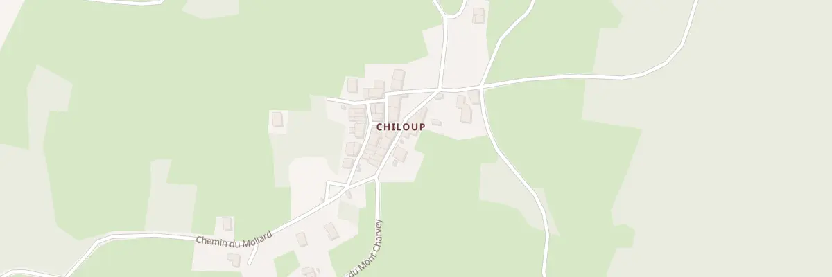 Plan du 1101 Che du Mont Charvey à Bohas-Meyriat-Rignat