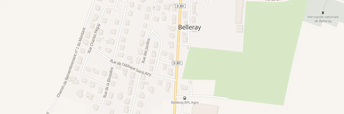 Plan du 12B Rte de Dugny à Belleray
