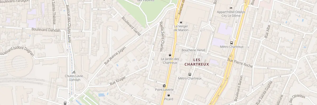 Plan du 28 Rue Transvaal à Marseille 4e Arrondissement