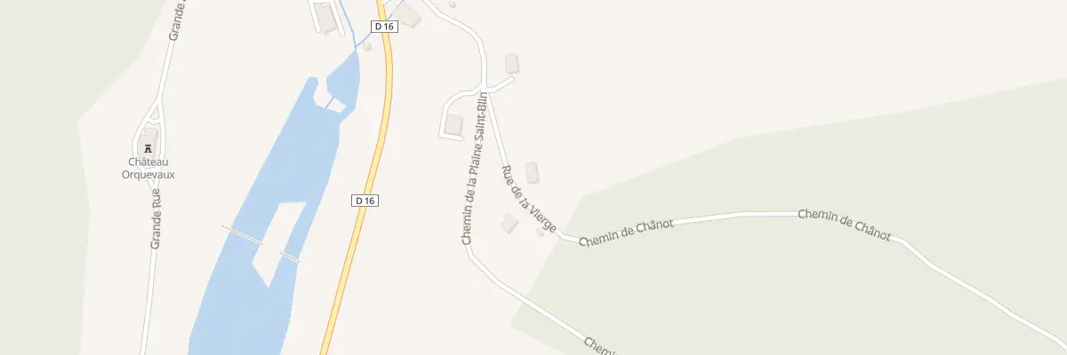 Plan du 7 Rue de la Vierge à Orquevaux