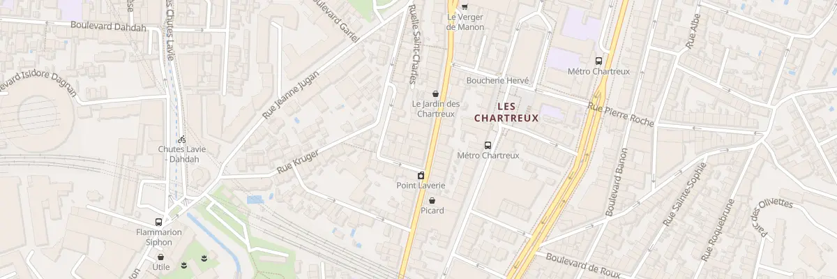 Plan du 159 Av des Chartreux à Marseille 4e Arrondissement
