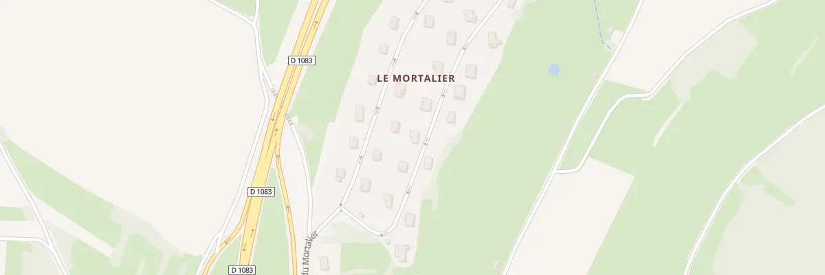 Plan du 24 Lot le Mortalier à Cuisia