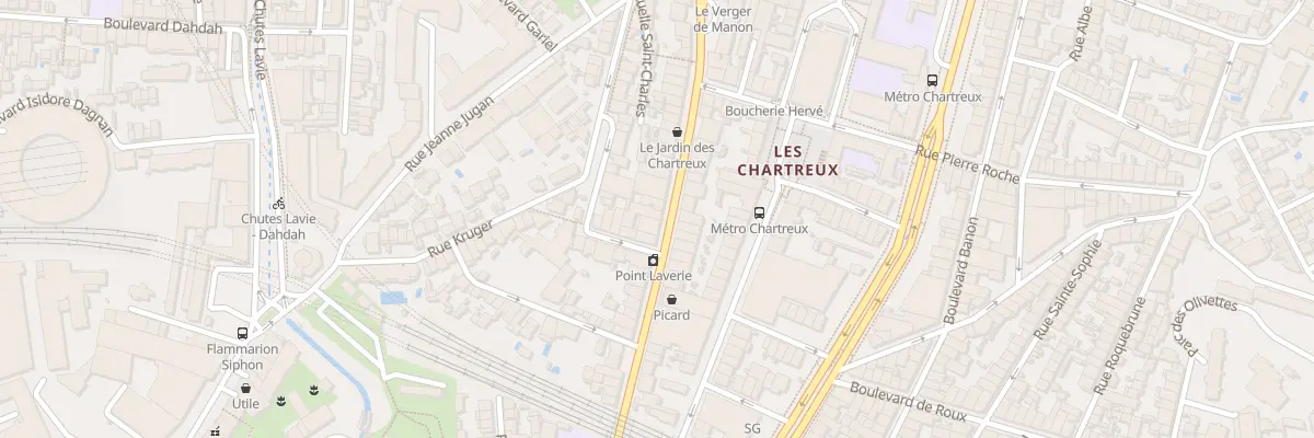 Plan du 157 Av des Chartreux à Marseille 4e Arrondissement