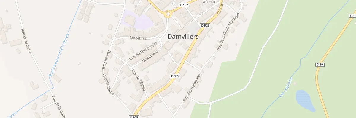 Plan du 19 Rue Carnot à Damvillers