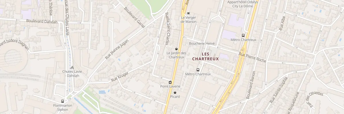 Plan du 171 Av des Chartreux à Marseille 4e Arrondissement